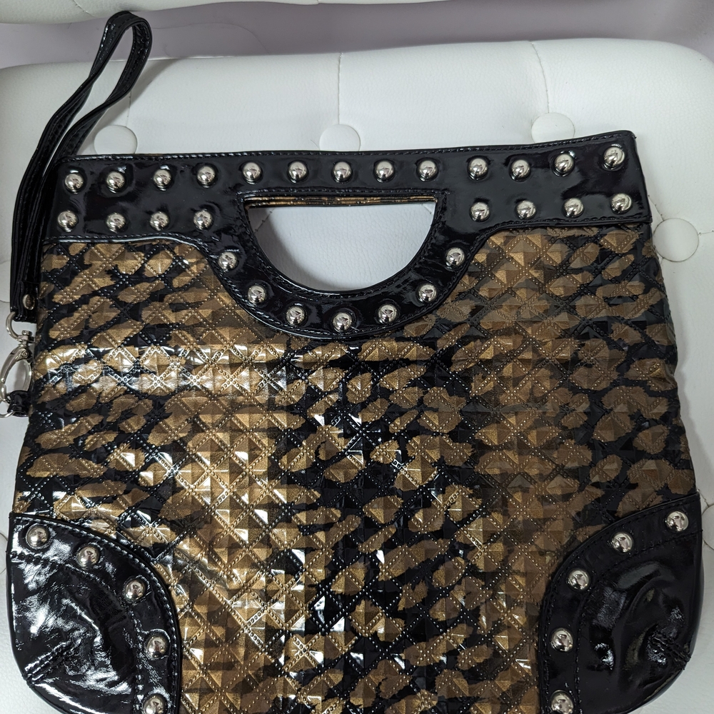 Black Quilted Handbag